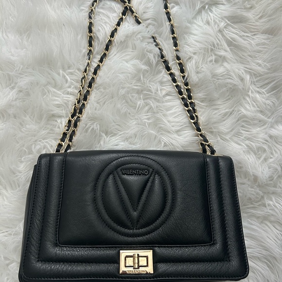 Valentino by Valentino- Leather Shoulder Bag - Picture 5 of 8